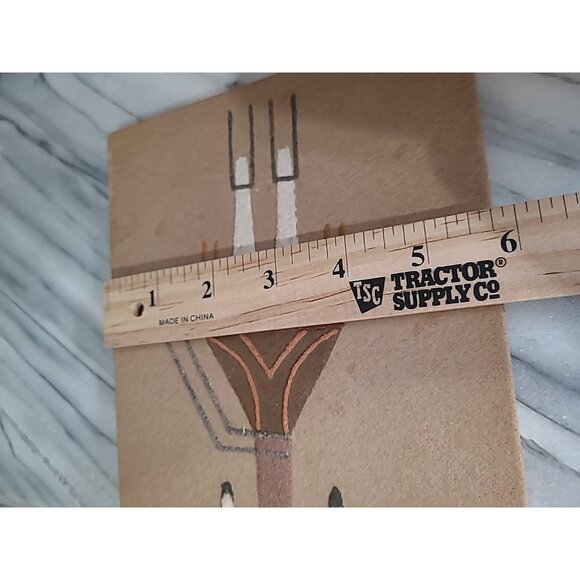 Native American Navajo Sand Painting Yei Bei Chai Ceremonial Healing S Dailey - Picture 10 of 11